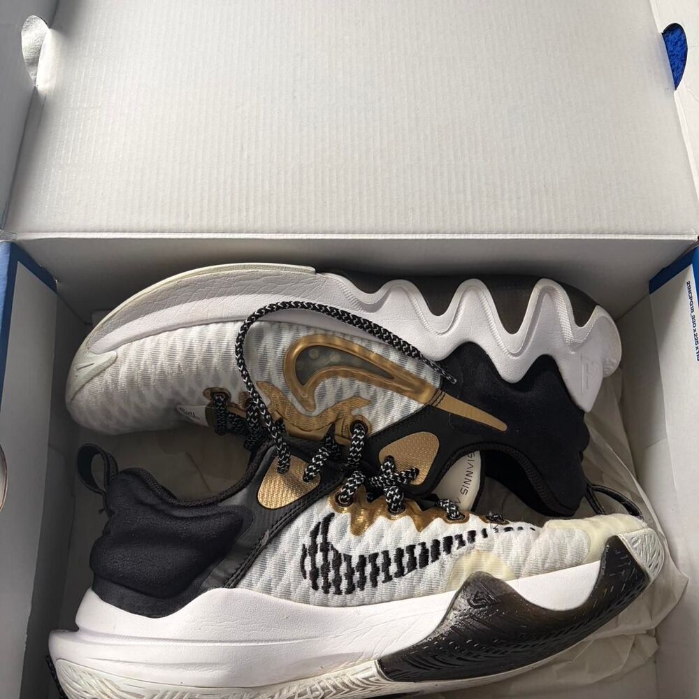 White and Gold Giannis Immortality
